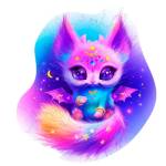 Деревянный пазл 63 дет. Кошечка луна 29*26 см MPZCA59-M