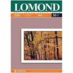 Фотобумага А4 220 g/m 50 л. матов. LOMOND двуст. 0102144