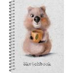 Скетчбук А5 60 л. Куока кофеман 25097