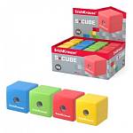 Точилка ErichKrause S-Cube 50141 ассорти