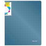 Папка с 2-мя кольцами 38 мм А4 Silwerhof 271957-74 синий металлик 1164388