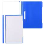 Папка - скоросшиватель А4 Бюрократ 816314 карман на лицев. стор. синий