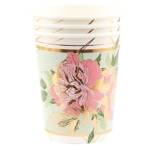 Стакан Пионы 250мл 6шт 1502-4511