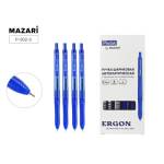 Ручка шарик. 0,7 ERGON JUMBO H-302-3 синяя автомат.