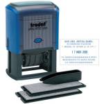 Датер самонаборный 6-ти стр. 60*40 мм Trodat 4727 синий /188617