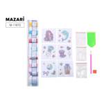 Мозайка алмазная 6,5х8см на стикере 6 шт М-11872