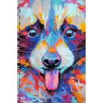 Тетрадь А4 96 л. (спираль) К-Э Живописные звери ТС4965187 РАСПРОДАЖА