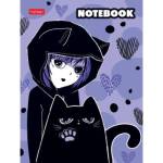 Записная книжка А6 80 л. Х Я и мой кот 80ЗКт6В1_28796