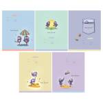 Тетрадь 12 л. (клетка) БиДжи Эксклюзив. Путешествие птенцов Т5ск12_вл 12787