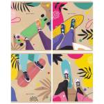 Тетрадь 48 л. (клетка) БиДжи На скейте 11060