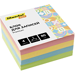 Блок для записей 9х9х4,5 цветной Silwerhof Daily Премиум пл.80г/м2 2064874