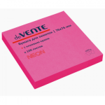 Стикеры 76*76 мм  100л. deVENTE 2010331 неон малиновая