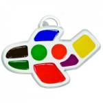 Краски акв. 8 цв. б/к п/к Луч Самолетик 23С 1437-08