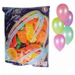 Шарики возд. 100 шт. неон ассорти 10" 1101-0002