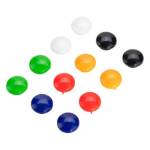 Магниты 12 шт 20 мм Deli ассорти