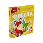 Фреска Картина из песка Лисичка с ромашками Кп-054 ЧЗ