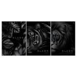 Тетрадь А4 96 л. (клетка) БиДжи Just black soft-touch лам., выб. лак Т4ск96_лс_вл 08658 