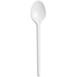 Ложки одноразовые 13 см белые  100 шт. OfficeClean  261875 чайные