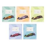 Тетрадь 12 л. (линия) К-Э Победитель гонок выб.лак ТЛЛ127571