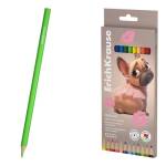 Карандаши цв. 12 цв. пластиковые EK Frenchie 65011