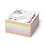 Блок для записей 9х9х5 ErichKrause 4 цвета пл.80 г на склейке 62117