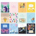 Тетрадь 24 л. (клетка) БиДжи Mix-12 Девочки 11733