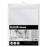 Папка для черчения А4 гориз. штамп 10 л. 200 гр. ErichKrause школьн. 60688 пластик.папка 