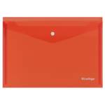 Папка - конверт А4 Berlingo No Secret на кнопке 200мкм прозр. красная EFb_04103 