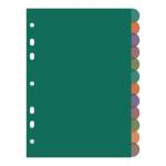 Разделитель А4 12 л.без индексации цвет. пластик deVENTE Marandi 3051315 