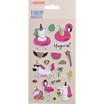 Наклейки объемные deVENTE 8002056 Unicorn summer