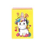 Блокнот-раскраска А5 с объемной аппликацией Рог С06473-01