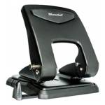 Дырокол 55 л. Silwerhof 1581880 металл черный/синий