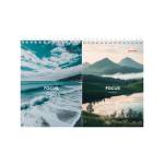 Блокнот А5 60 л. (спираль) П-П Природа в фокусе Б60-7208