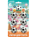 Свечи для торта deVENTE 9060803 6 шт.