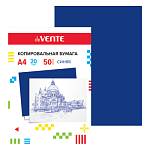 Бумага копировальная 50 л. А4 deVente 2041300 синяя