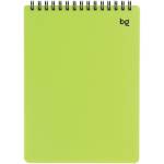 Блокнот А5 60 л. (спираль) БиДжи Neon салатовая пласт.облож. Б5гр60_пл 62089
