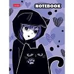 Записная книжка А6 80 л. Х Я и мой кот 80ЗКт6В1_28796