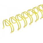 Гребенка 16 мм. д/переплета желтые 100 шт. 2088