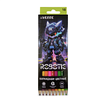 Карандаши цв. 18 цв. deVENTE 2М Robotic 5023539
