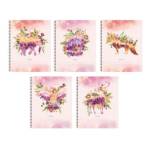 Тетрадь 48 л. (спираль) К-Э Акварельная фантазия ТСБ488438 РАСПРОДАЖА