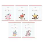 Тетрадь 24 л. (клетка) К-Э Вкусняшки выб.лак ТКЛ248904