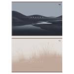 Альбом д\рис. 40 л. БиДжи Прикосновение тумана мел.карт. АР4ск40 62615