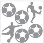 Термонаклейка для текстиля deVENTE 8004324 Football светоотраж. 