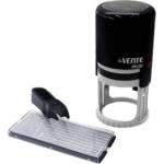 Печать самонаборная 2-круговая deVENTE 4110303 d-40 круглая 8020 с кассой