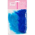 Перья декоративные deVENTE 8130102 Голубой микс 50 шт.