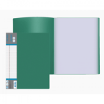 Папка с 20 карманами deVente 3101406 зеленая