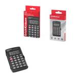 Калькулятор карман. ErichKrause РС-103 8 разр. черный с крышкой 57520