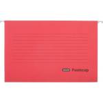 Подвесная папка Attache Foolscap красная, до 200л 1554458 5шт/уп