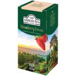 Чай Ahmad Tea Strawberry Cream черный клубника со сливками 25 пакет. 1653-1