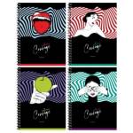 Тетрадь 120 л. А5 гребень БиДжи Hipnosis ТТ5гр120_лг 12749